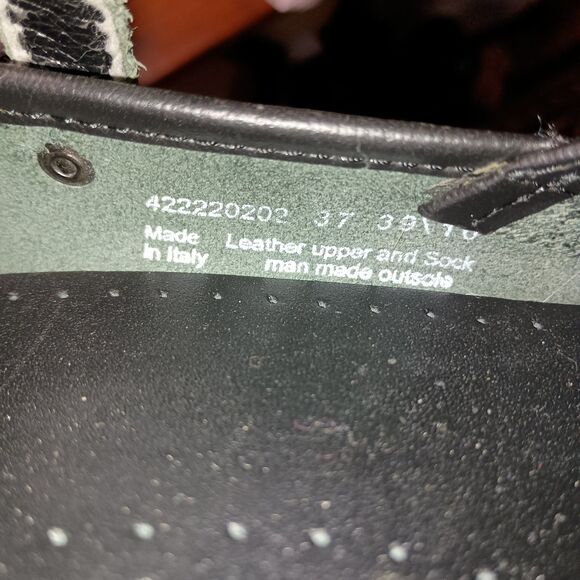 Dansko Leather Mary Jane Strap Clogs 37 (US 6.5-7 UK 4-4.5) Burgundy Marcelle - Picture 8 of 14